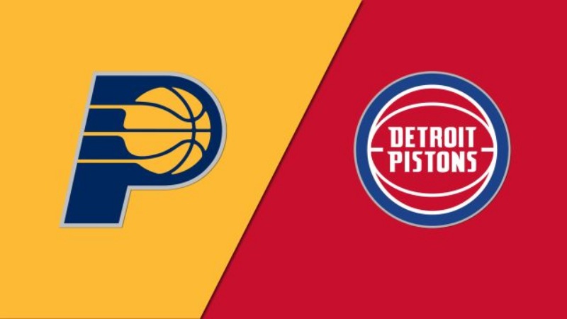 Trực tiếp NBA Detroit Piston vs Indiana Pacers