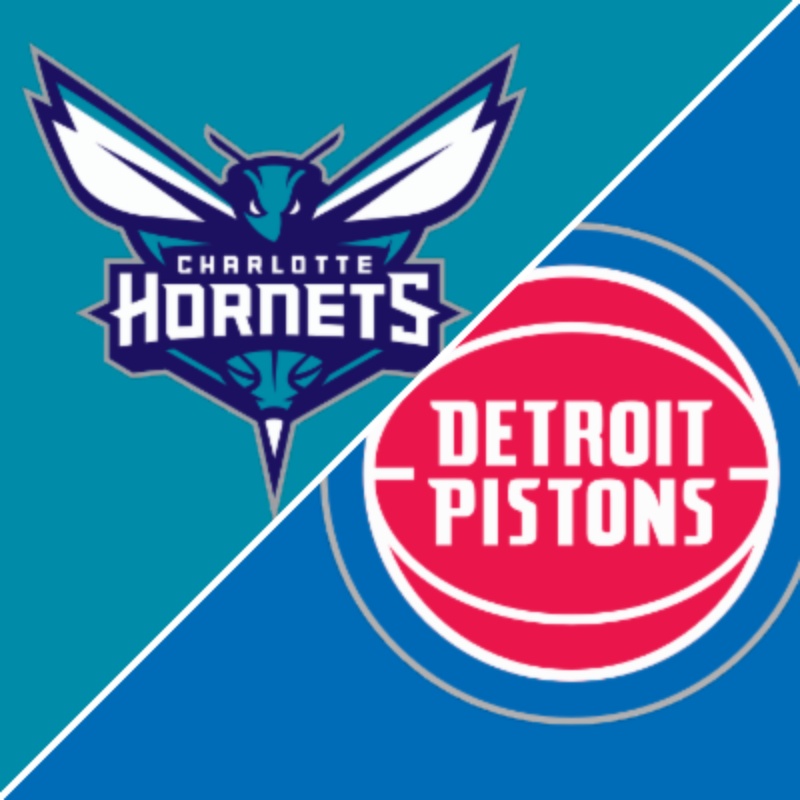 Link xem trực tiếp NBA Detroit Pistons vs Charlotte Hornets 7H 10/3