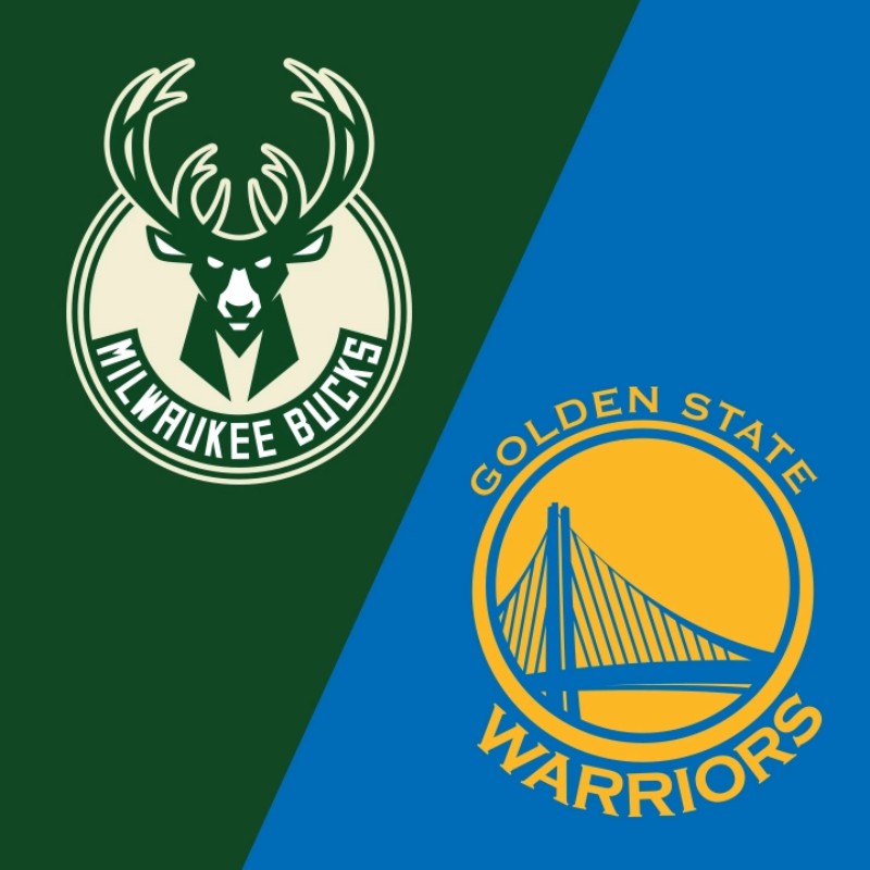 Trực tiếp NBA Golden State Warriors vs Milwaukee Bucks