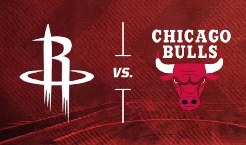 Trực tiếp NBA Houston Rockets vs Chicago Bulls