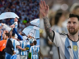 Messi rơi nước mắt trước CĐV Argentina trong trận Panama