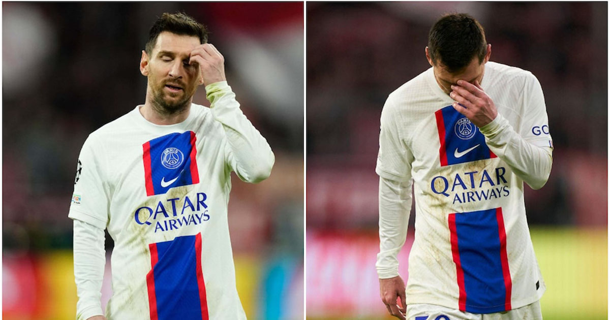 Messi thiết lập kỷ lục buồn tại Champions League