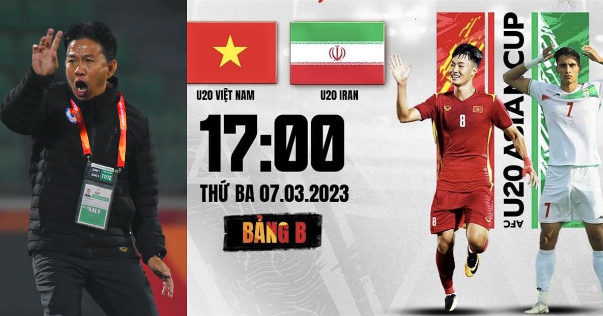 U20 Việt Nam nhận tin cực vui trước đại chiến U20 Iran