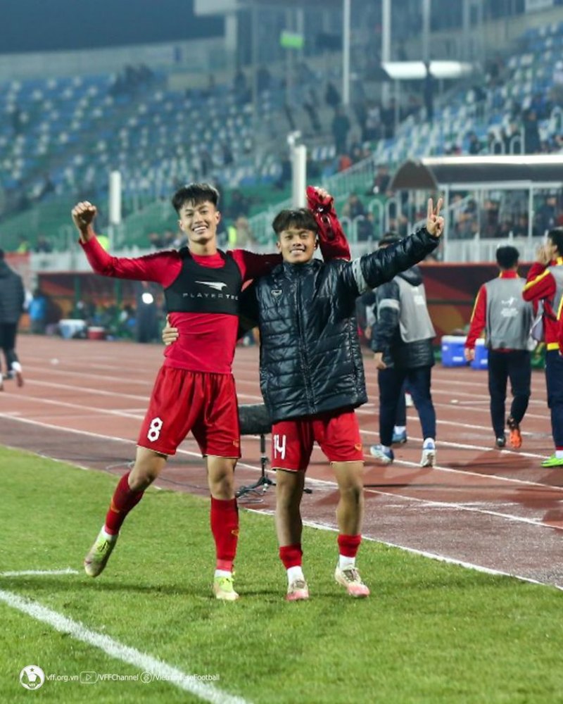 U20 Việt Nam thể hiện phong độ ấn tượng sau 2 trận đấu ở VCK U20 châu Á 2023