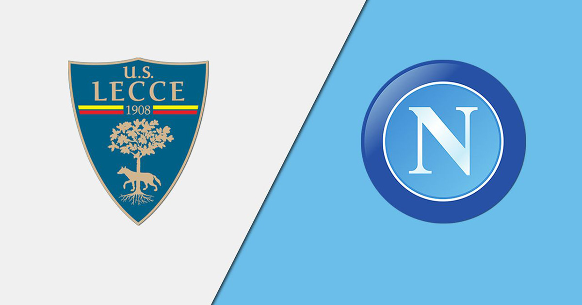 Link xem trực tiếp và thống kê đối đầu Lecce vs Napoli (0h ngày 8/4)
