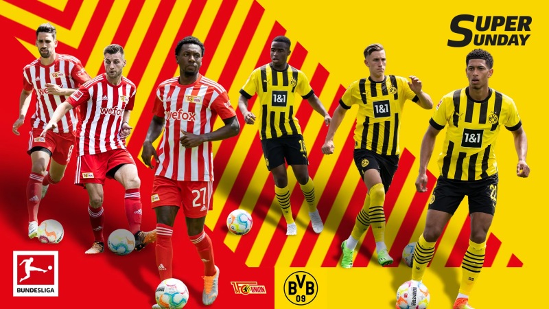 Borussia Dortmund đại chiến Union Berlin ở vòng 27 Bundesliga 2022/23