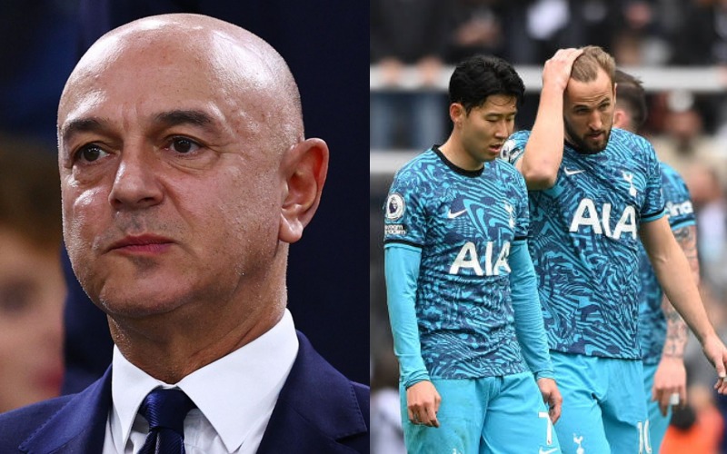 Chủ tịch Daniel Levy bày tỏ sự thất vọng với tình cảnh hiện tại của Tottenham