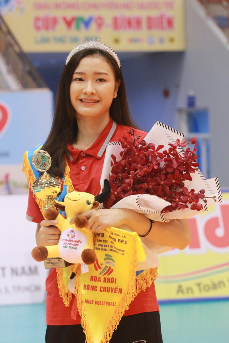 Đặng Thị Kim Thanh thường xuyên nhận danh hiệu hoa khôi ở các giải đấu