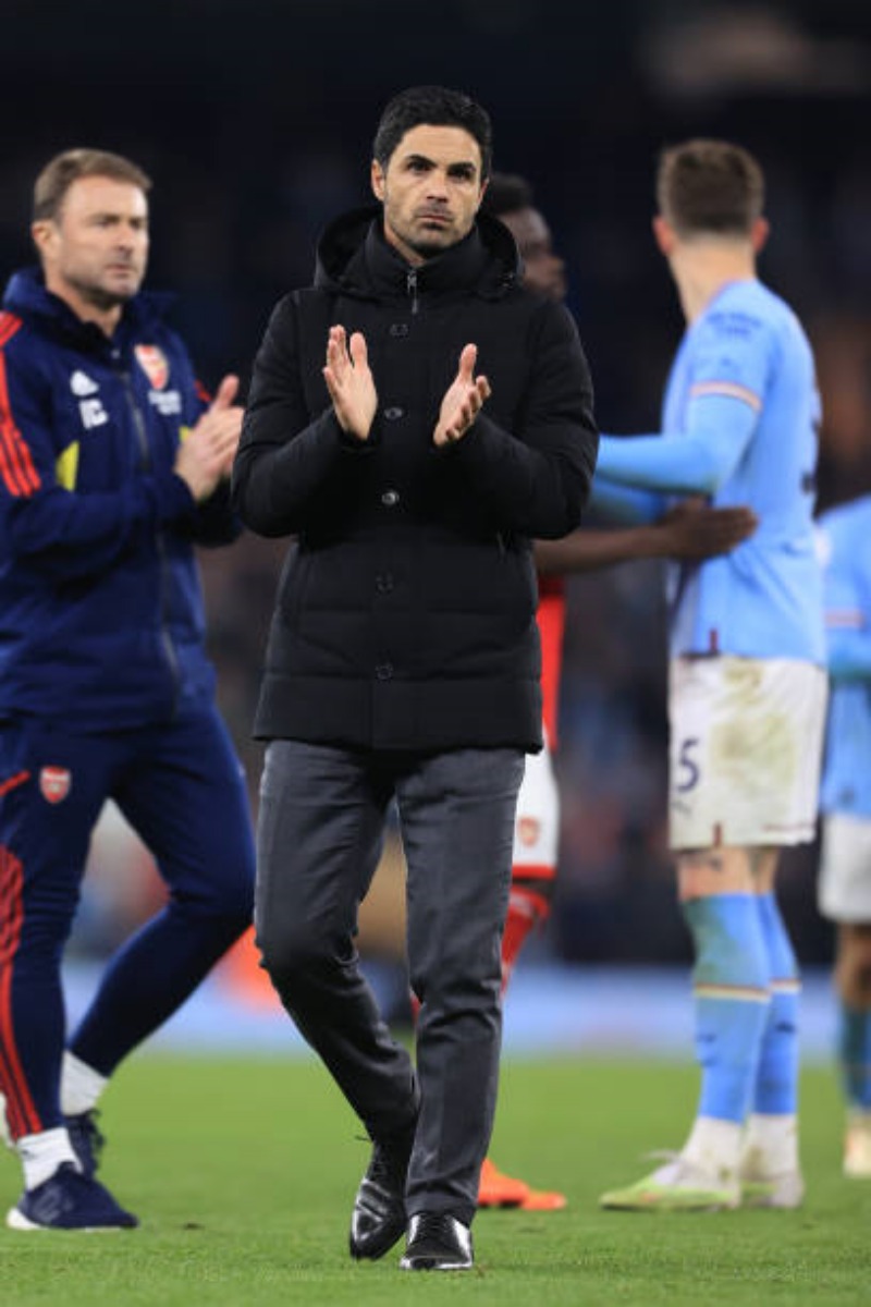 HLV Mikel Arteta thừa nhận Manchester City giành chiến thắng thuyết phục trước Arsenal