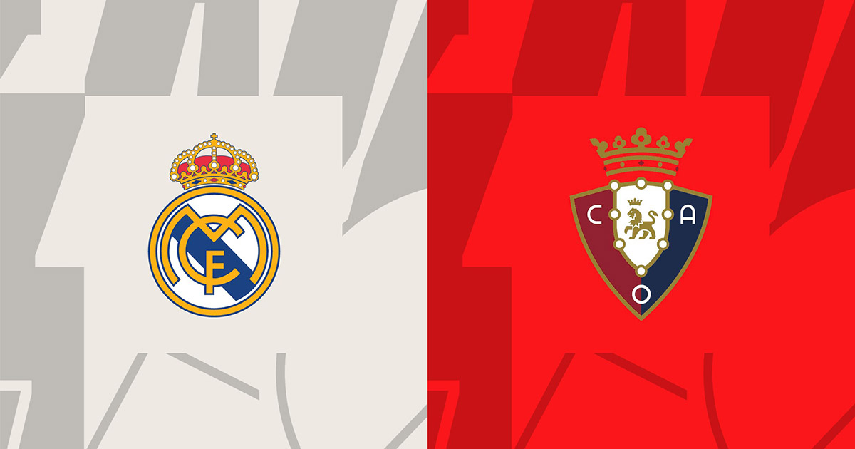Link xem trực tiếp và thống kê đối đầu Real Madrid vs Osasuna (3h ngày 7/5)