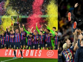 100+ ảnh Barcelona ăn mừng vô địch La Liga 2022/23