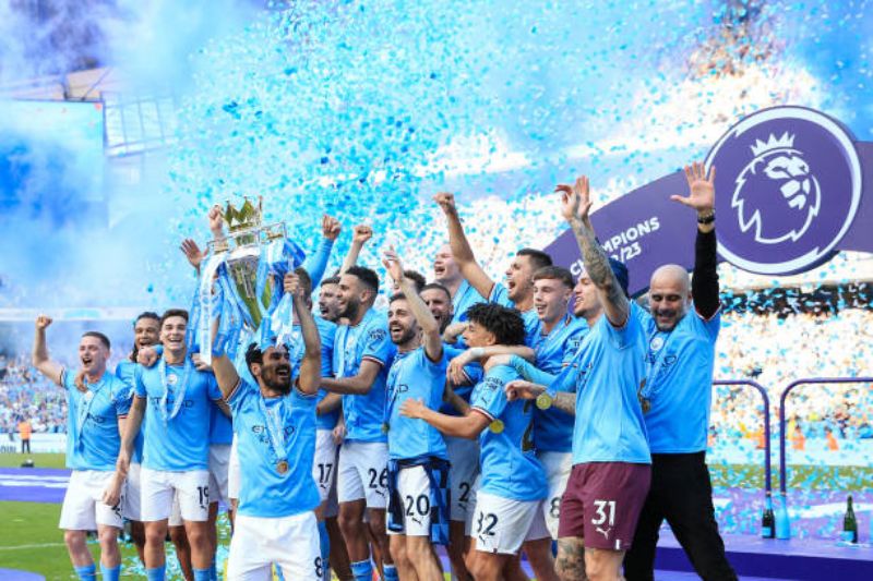Manchester City vô địch Ngoại hạng Anh 2022/23 sớm 1 vòng đấu