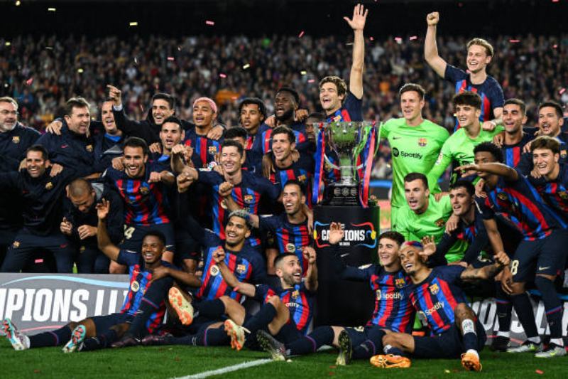 Barcelona vô địch La Liga 2022/23 sớm 4 vòng đấu