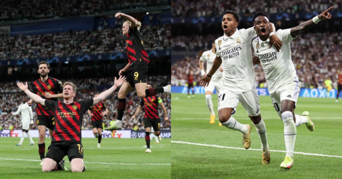 Kết quả Real Madrid vs Manchester City, 2h ngày 10/5/2023