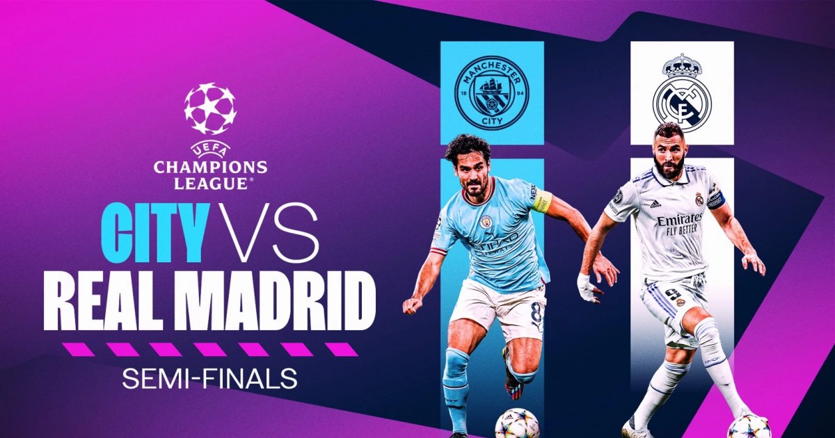 Link xem Real Madrid vs Manchester City, 2h ngày 10/5