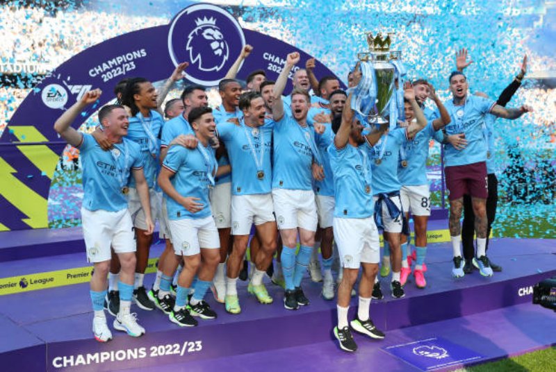 Manchester City bảo vệ thành công danh hiệu Ngoại hạng Anh 2022/23
