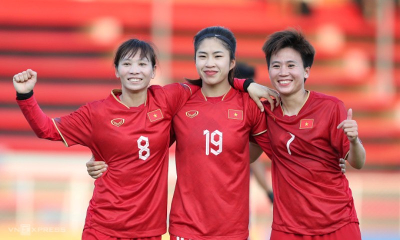 Nữ Việt Nam quyết thắng Nữ Philippines để chắc suất vào bán kết