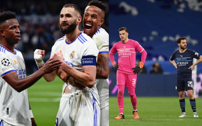 Real Madrid hạ gục Man City tại bán kết Cúp C1 2021/22