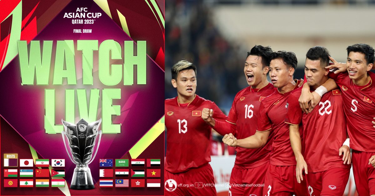 Trực tiếp và kết quả lễ bốc thăm VCK Asian Cup 2023, 18h ngày 11/5