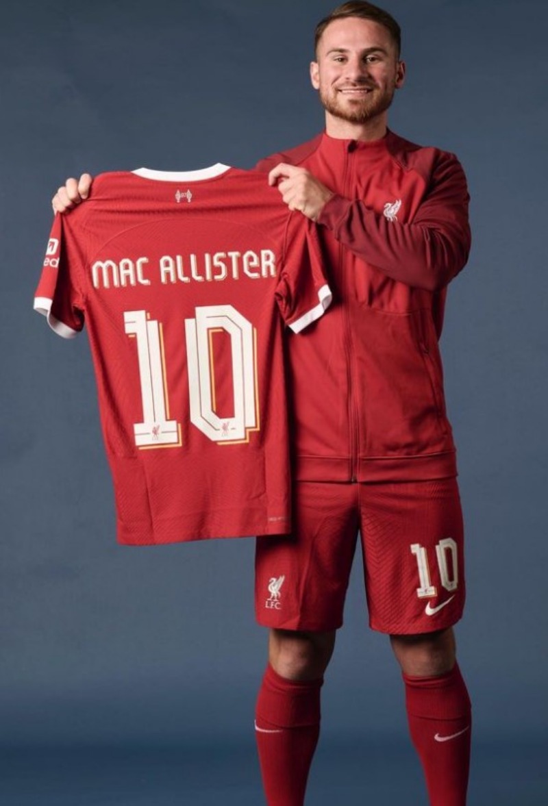 Alexis Mac Allister chính thức gia nhập Liverpool