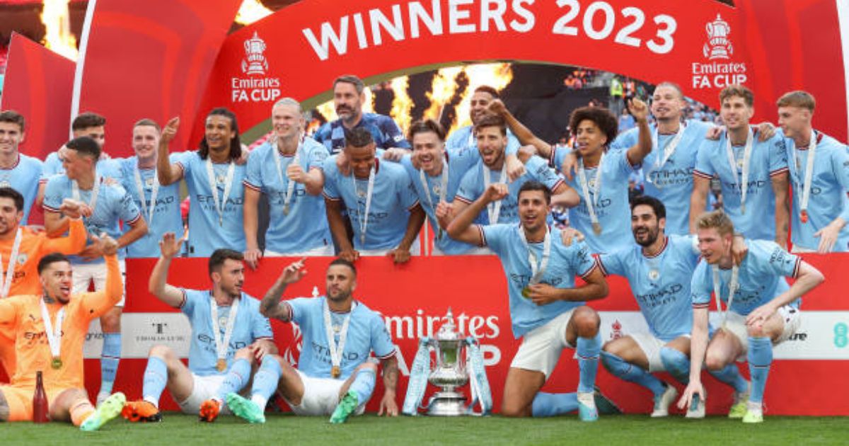 100+ ảnh Man City ăn mừng vô địch FA Cup 2022/23 cực chất