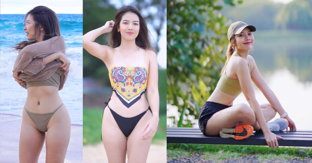 Hot girl điền kinh Donlya Sutanan khiến fan lóa mắt với body ngọt nước