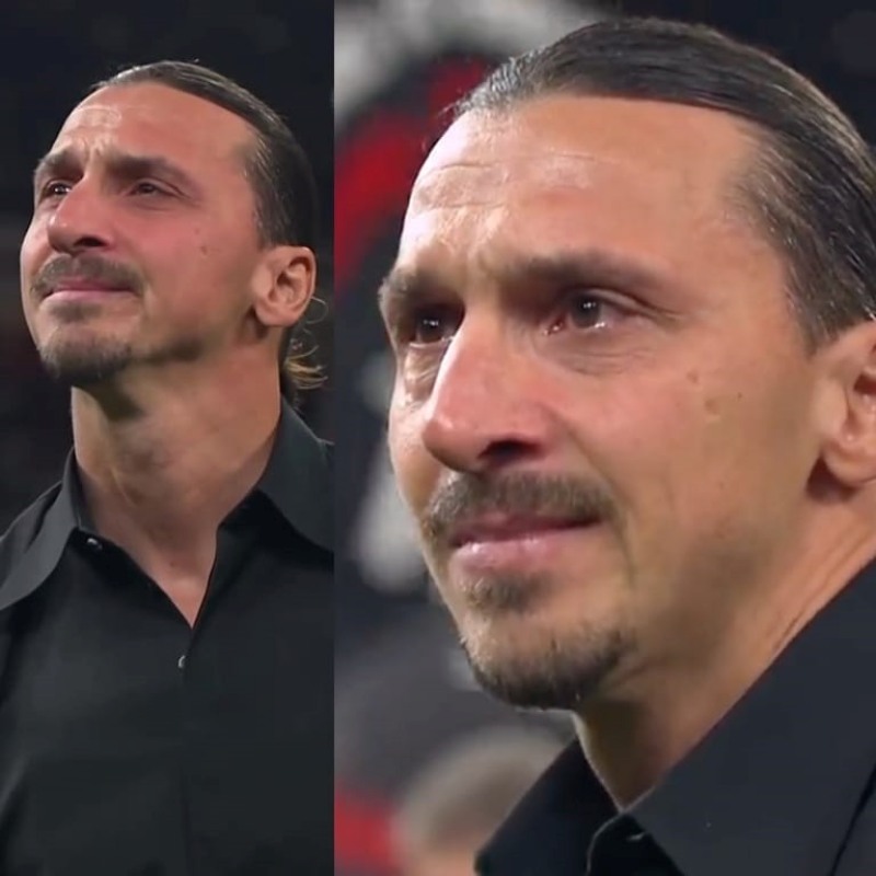 Zlatan Ibrahimovic bật khóc khi nói lời giải nghệ ở tuổi 41