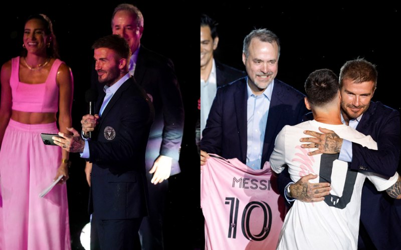 Chủ tịch David Beckham vui mừng với sự góp mặt của Lionel Messi tại Inter Miami