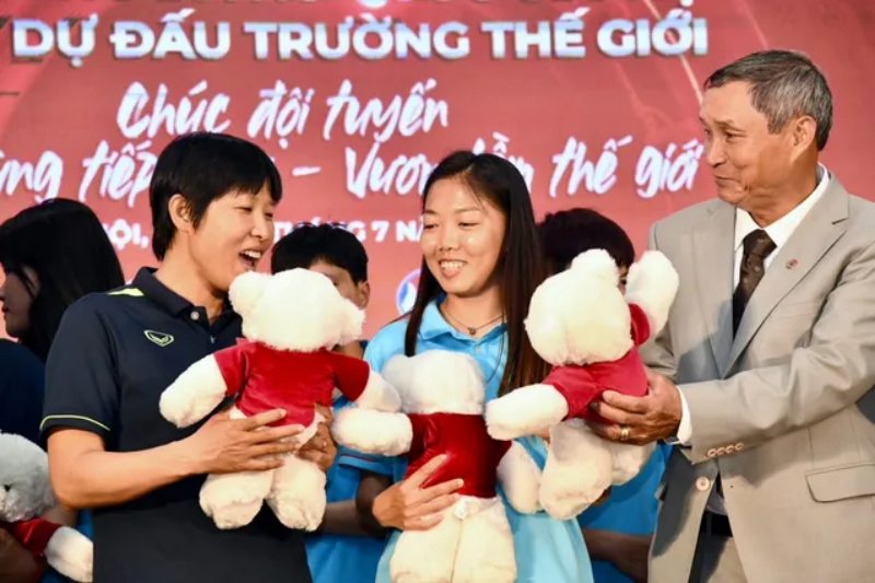 Huỳnh Như thể hiện sự quyết tâm của tuyển nữ Việt Nam tại World Cup nữ 2023 tới đây