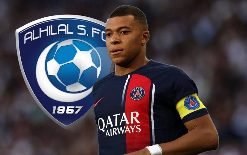Paris Saint-Germain chấp nhận lời đề nghị hỏi mua Kylian Mbappe của Al-Hilal với giá 300 triệu euro.