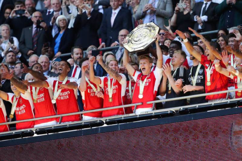 Arsenal đoạt Siêu cúp Anh 2023 ngoạn mục