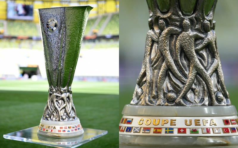 Cận cảnh chiếc cúp vô địch C2 Europa League