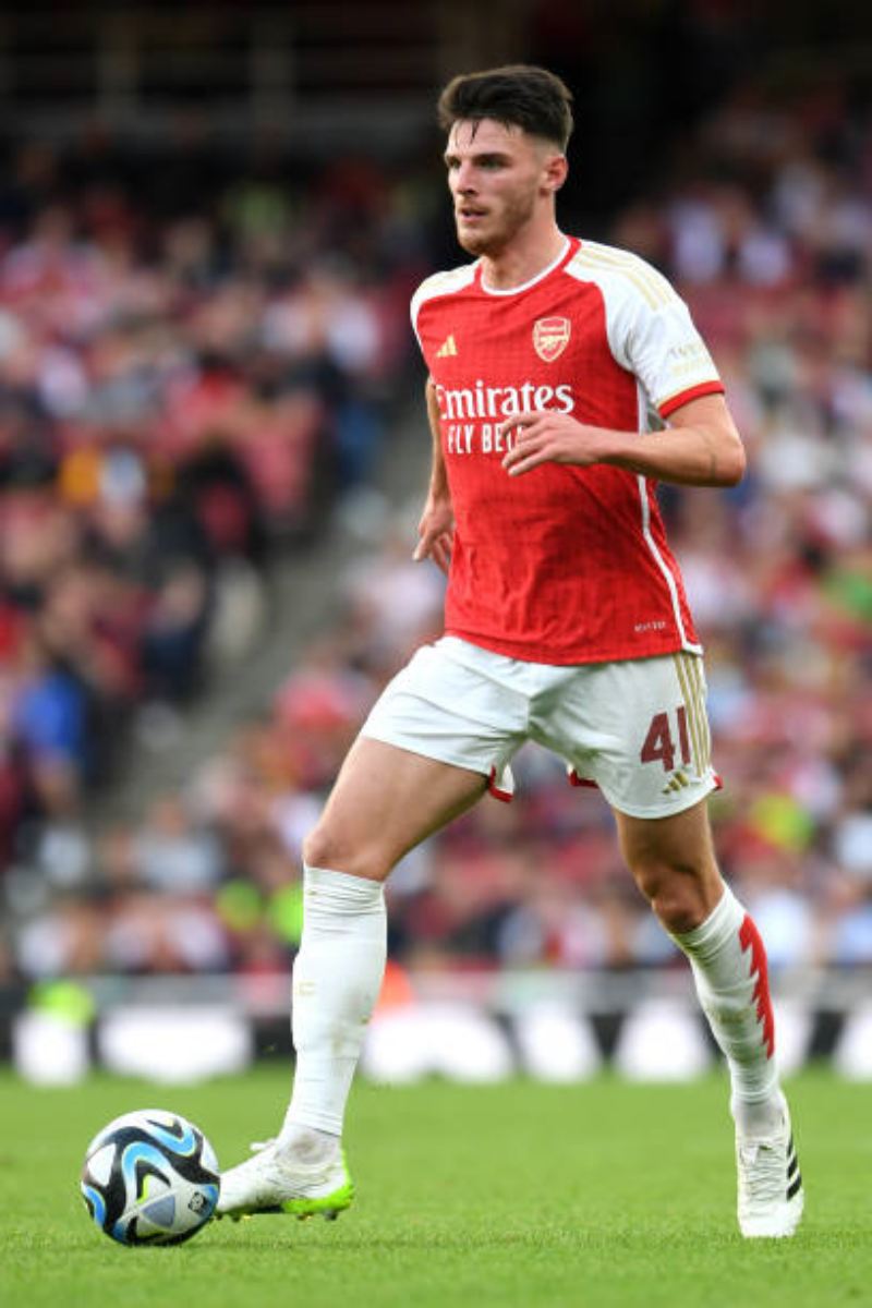 Declan Rice có trận ra mắt các CĐV Arsenal trên sân nhà Emirates