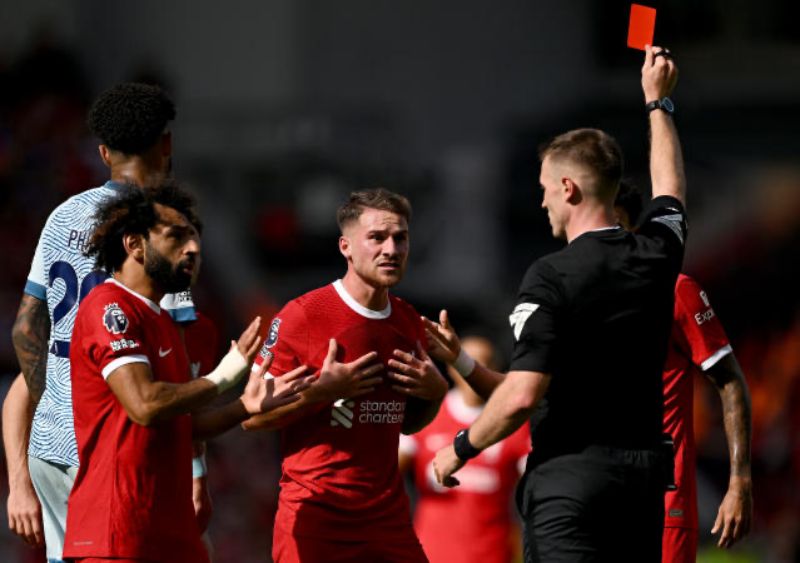 Highlights Liverpool vs Bournemouth: Thẻ đỏ cho Allister