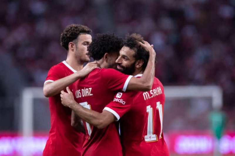 Mohamed Salah và Diaz phối hợp ăn ý, ghi bàn thứ 3 cho Liverpool