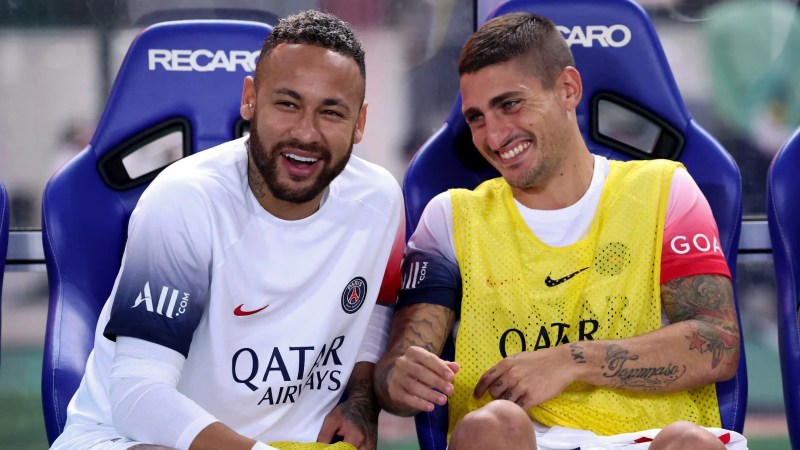 Neymar và Verratti không nằm trong kế hoạch của PSG mùa 2023/24
