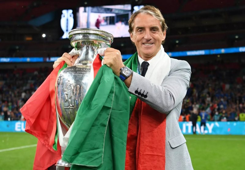 Roberto Mancini khép lại 5 năm chỉ đạo tuyển Ý với danh hiệu đáng nhớ Euro 2020