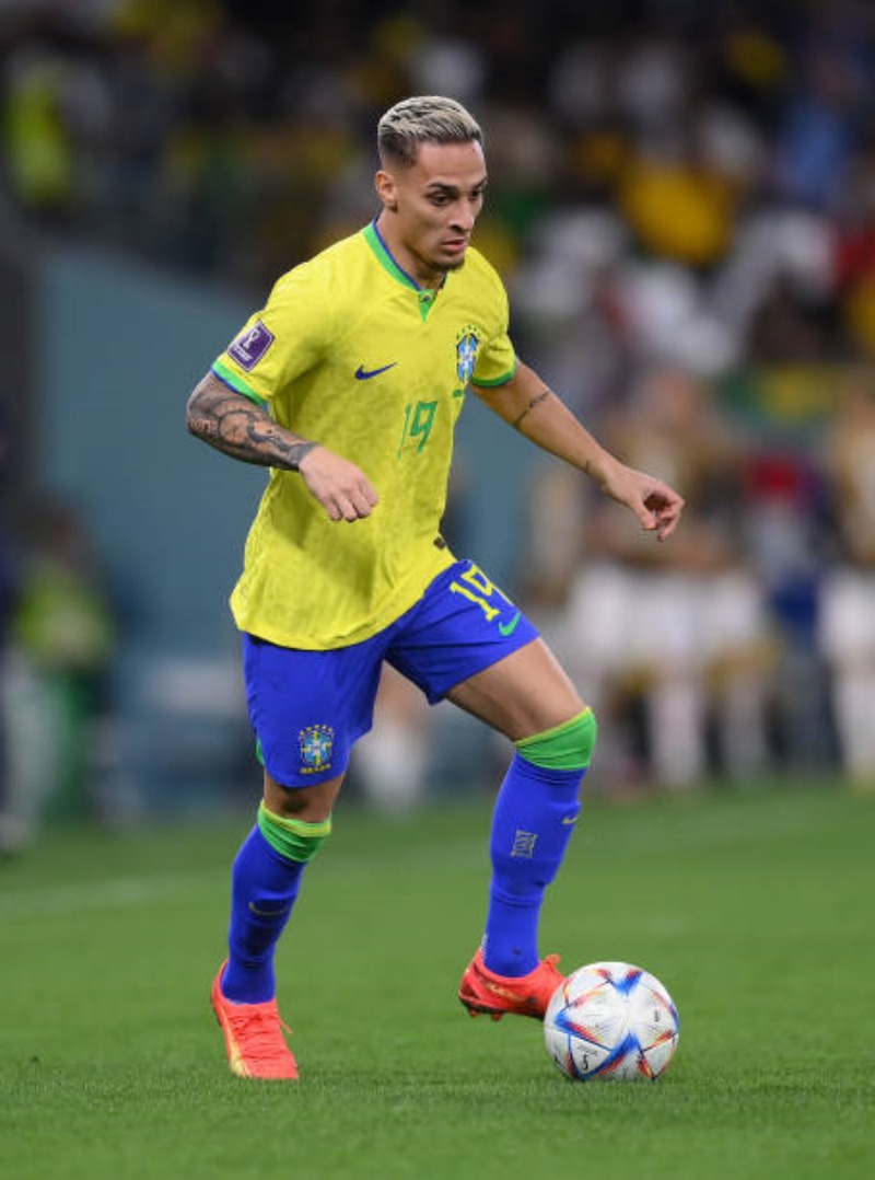 Antony bị loại khỏi thành phần tuyển Brazil tham dự 2 trận vòng loại World Cup 2026 khu vực Nam Mỹ gặp Bolivia và Peru