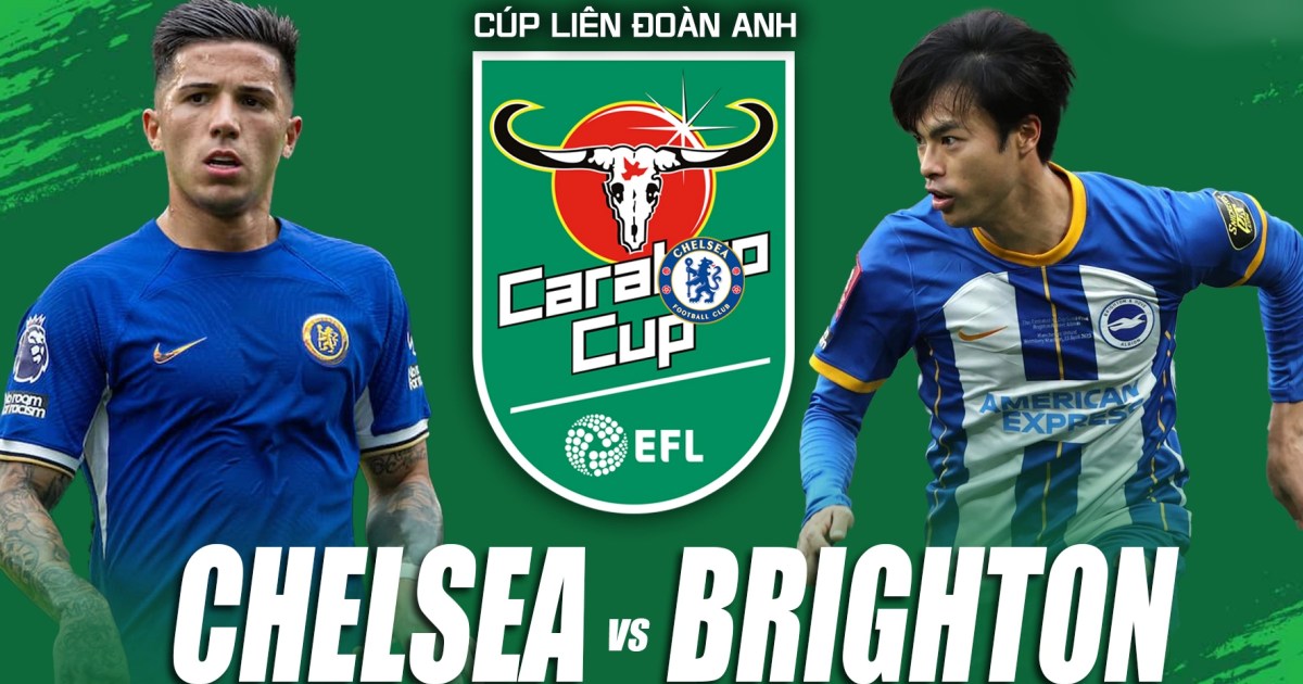 Link xem trực tiếp Chelsea vs Brighton (1h45, 28/9/2023) - Vòng 3 Carabao Cup