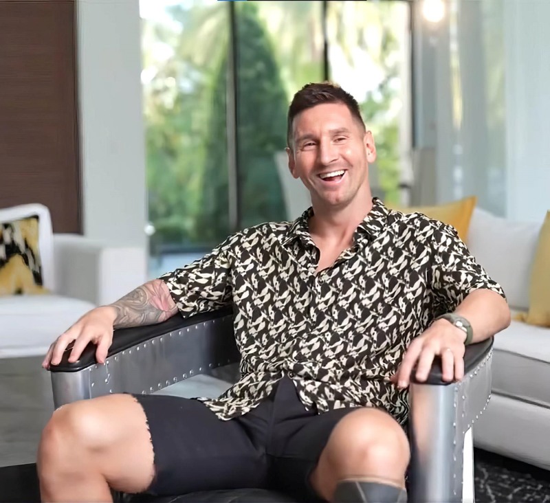 Lionel Messi có buổi phỏng vấn đặc biệt với OlgaTV