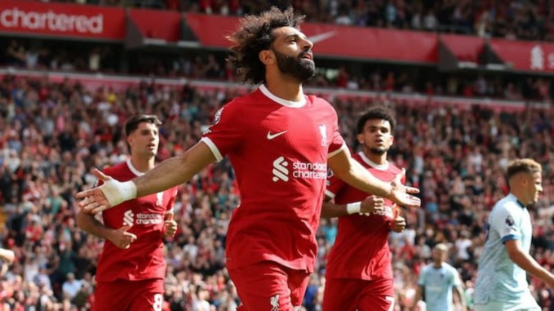 Mohamed Salah mở tỷ số cho The Kop