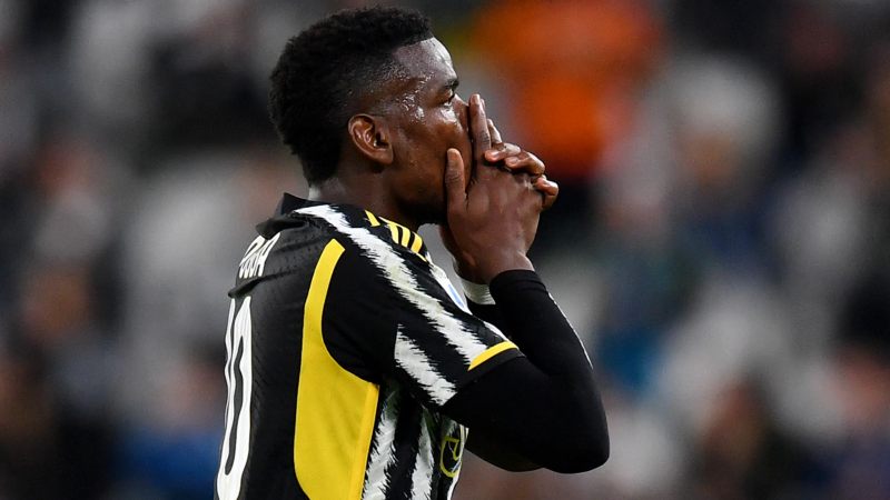 Paul Pogba được xác định dương tính với doping sau chiến thắng 3-0 của Juventus trước Udinese hôm 20/8/2023