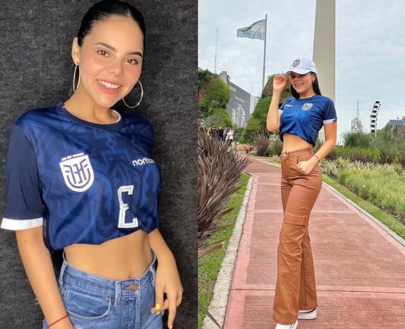 Romina Riera khoác áo của ĐTQG Ecuador
