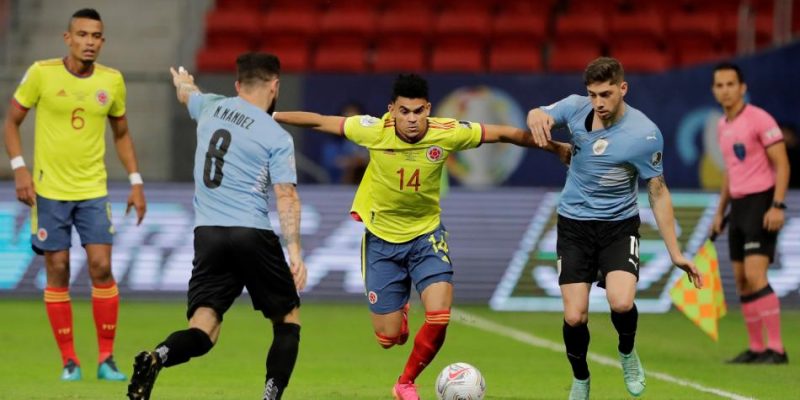 Link xem trực tiếp Colombia vs Uruguay