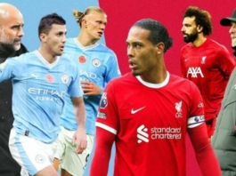 Lịch sử đối đầu Man City vs Liverpool (19h30, 25/11/2023) - Vòng 13 Ngoại hạng Anh 2023/24