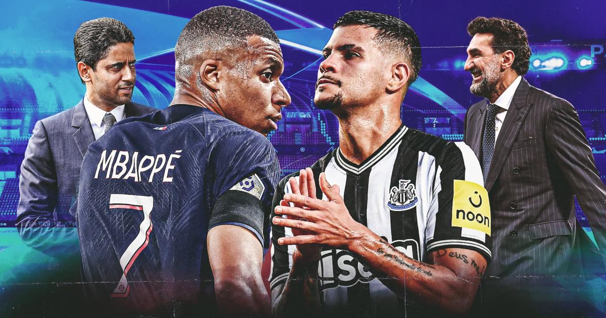 Lịch sử đối đầu PSG vs Newcastle United (3h, 29/11/2023) - Vòng bảng Champions League 2023/24