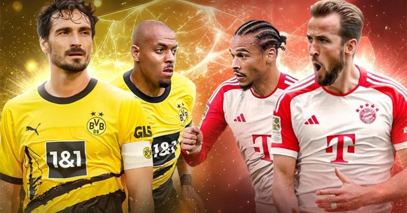 Link xem trực tiếp Dortmund vs Bayern Munich, 0h30 ngày 5/11/2023 (Vòng 10 Bundesliga)