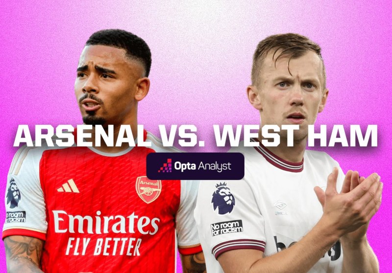 Nhận định Arsenal vs West Ham: Một số thống kê đáng chú ý