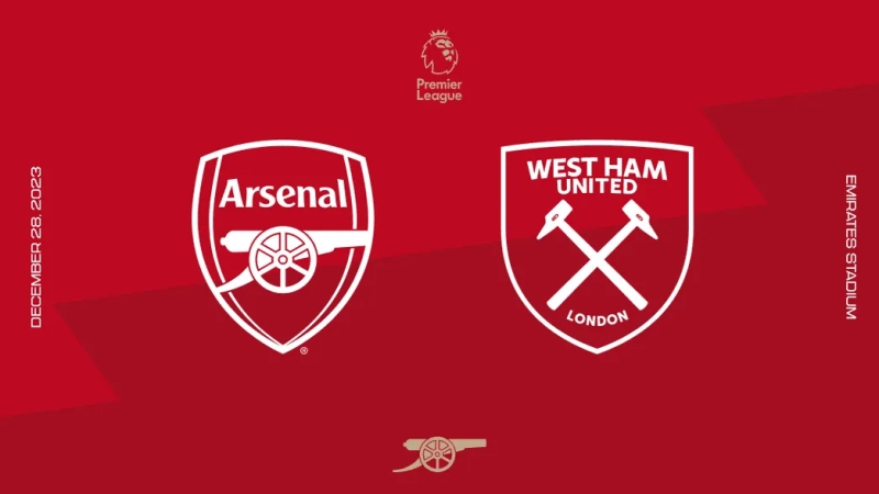 Nhận định Arsenal vs West Ham, vòng 19 Ngoại hạng Anh 2023/24