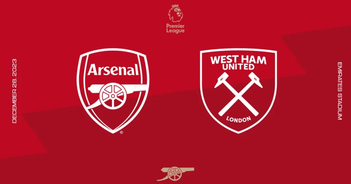 Link xem trực tiếp Arsenal vs West Ham (29/12/2023)
